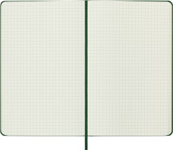 Блокнот Moleskine CLASSIC QP061K15 Large 130х210мм 240стр. клетка твердая обложка зеленый