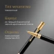 Ручка шариков. Parker Duofold K74 (1931386) Black GT M черн. черн. подар.кор.