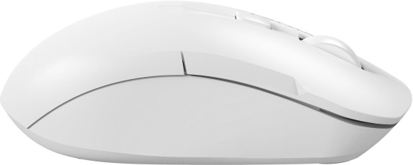 Мышь A4Tech Fstyler FG16C Air белый оптическая (2000dpi) беспроводная USB для ноутбука (3but)