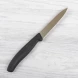 Нож кухонный Victorinox Swiss Classic (6.7733) стальной для чистки овощей и фруктов лезв.100мм серрейт. заточка черный