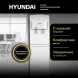 Кулер Hyundai H-WD1327E напольный электронный белый