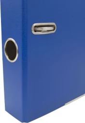 Папка-регистратор Silwerhof A4 50мм ПВХ/бумага синий мет.окант. сборная (упак.:2шт)
