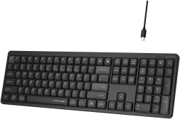 Клавиатура A4Tech Fstyler FBX55C черный USB беспроводная BT/Radio slim Multimedia (FBX55C)