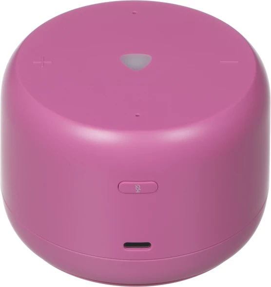 Умная колонка Yandex Станция Лайт 2 без часов Алиса розовый 6W 1.0 BT/Wi-Fi 10м (YNDX-00028PNK)