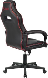 Кресло игровое A4Tech Bloody GC-300 черный/красный эко.кожа/ткань крестов.