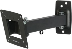 Кронштейн для телевизора Kromax OPTIMA-103 черный 10&amp;quot;-28&amp;quot; макс.25кг настенный поворотно-выдвижной и наклонный