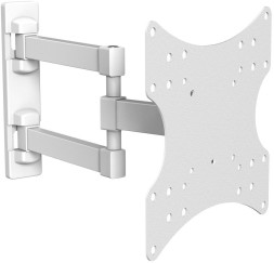 Кронштейн для телевизора Ultramounts UM867W белый 23&amp;quot;-42&amp;quot; макс.20кг настенный поворот и наклон