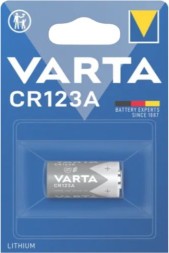 Батарея Varta Professional BL1 Lithium CR123A (1шт) блистер