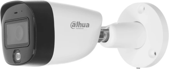 Камера видеонаблюдения аналоговая Dahua DH-HAC-HFW1200CMP-IL-A-0280B-S6 2.8-2.8мм HD-CVI HD-TVI цв. корп.:белый (DH-HAC-HFW1200CMP-IL-A-0280B)