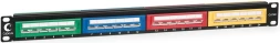 Патч-панель Cabeus PLCOL-24-Cat.5e-Dual 19" 1U 24xRJ45 кат.5E UTP