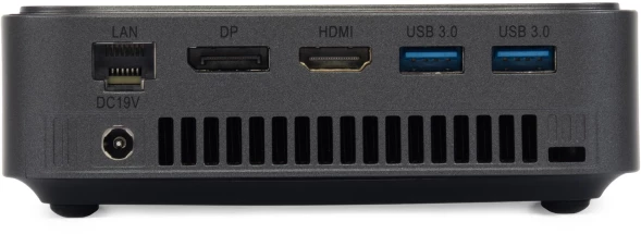 Неттоп IRU 310TLCN i5 1135G7 (2.4) 16Gb SSD512Gb Iris Xe noOS GbitEth WiFi BT черный (1975175)