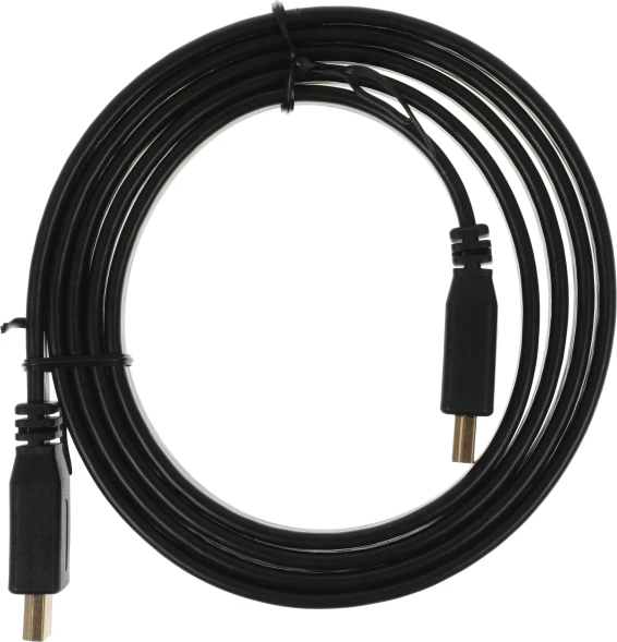 Кабель аудио-видео Buro BU-HDMI-FLAT-v1.4-1.5m HDMI (m)/HDMI (m) 1.5м. черный