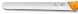 Нож кухонный Victorinox Swibo (5.8441.25) стальной для нарезки ломтиками лезв.250мм прямая заточка оранжевый