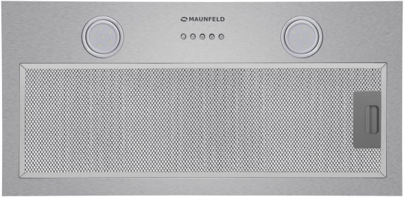 Вытяжка встраиваемая Maunfeld 601M нержавеющая сталь управление: кнопочное (1 мотор)