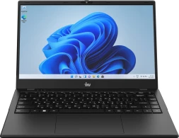 Ноутбук IRU Planio 14ING N-series N100 8Gb SSD256Gb Intel UHD Graphics 14&amp;quot; IPS FHD (1920x1080) Windows 11 Pro Multi Language 64 black WiFi BT Cam 6000mAh (2059098)