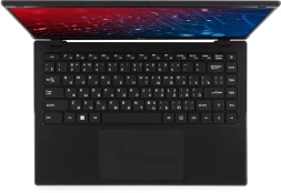 Ноутбук IRU Planio 14ING N-series N100 8Gb SSD256Gb Intel UHD Graphics 14&amp;quot; IPS FHD (1920x1080) Windows 11 Pro Multi Language 64 black WiFi BT Cam 6000mAh (2059098)