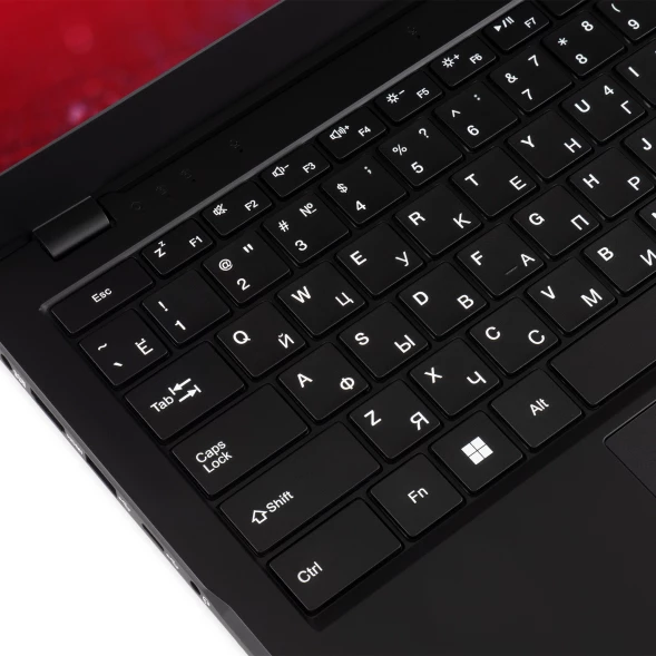 Ноутбук IRU Planio 14ING N-series N100 8Gb SSD256Gb Intel UHD Graphics 14&amp;quot; IPS FHD (1920x1080) Windows 11 Pro Multi Language 64 black WiFi BT Cam 6000mAh (2059098)