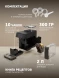 Кофемашина Polaris PACM 2071AC 1450Вт черный