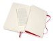 Блокнот Moleskine CLASSIC SOFT EXPENDED QP616EXPF2 Large 130х210мм 400стр. линейка мягкая обложка красный
