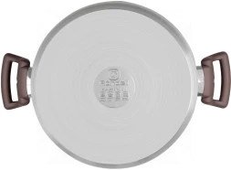 Кастрюля Rondell Fest RDS-1323 4.8л. d=24см (с крышкой) стальной