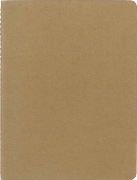 Блокнот Moleskine CAHIER JOURNAL QP423 XLarge 190х250мм обложка картон 120стр. нелинованный бежевый (3шт)