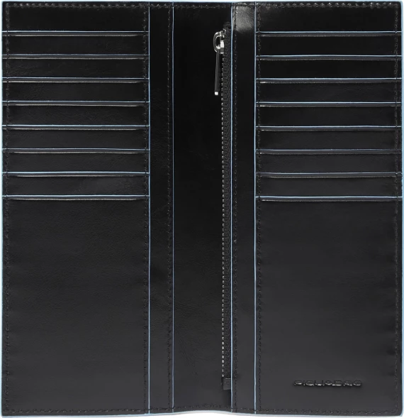 Кошелек мужской Piquadro Blue Square PU6562B2R/N черный натур.кожа