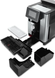 Кофемашина Delonghi Primadonna Soul ECAM610.55.SB 1450Вт черный/серебристый