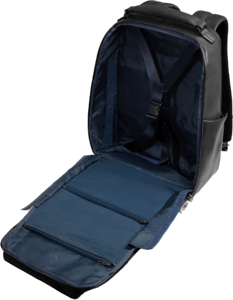 Рюкзак мужской Piquadro Solm CA7021S141/N черный натур.кожа