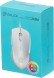 Мышь Оклик 245M белый оптическая (1000dpi) USB (3but)