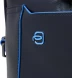 Деловая сумка Piquadro Blue Square CA3335B2/BLU2 с отделением для ноутбука 15&amp;quot; синяя натур.кожа