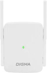 Повторитель беспроводного сигнала Digma D-WR400 AC1200 10/100BASE-TX/Wi-Fi белый