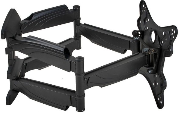 Кронштейн для телевизора Arm Media COBRA-45 new черный 22&amp;quot;-65&amp;quot; макс.45кг настенный поворотно-выдвижной и наклонный