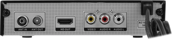 Ресивер DVB-T2 Cadena CDT-2315SB черный