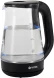 Чайник электрический Vitek VT-8803 1.7л. 2200Вт черный корпус: стекло
