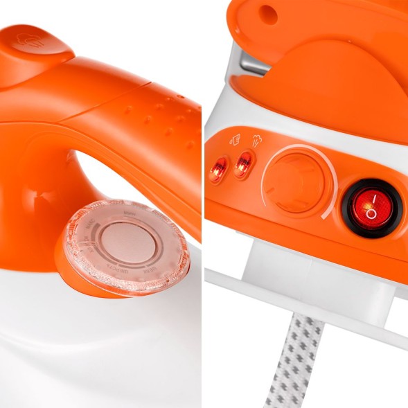 Парогенератор Kitfort КТ-9135-2 2000Вт оранжевый/белый