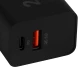 Сетевое зар./устр. Digma DGW2D 20W 3A+1A (PD+QC) USB-C/USB-A универсальное черный (DGW2D0F110BK)