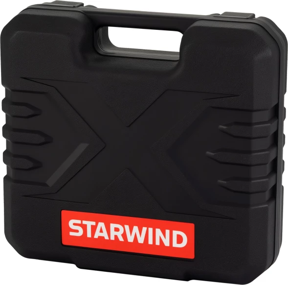 Дрель-шуруповерт Starwind CDT12-2.0/2S1 24Вт аккум. патрон:быстрозажимной (кейс в комплекте)