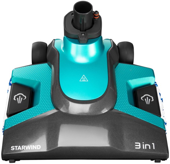 Пылесос паровой Starwind SSV9550 1800Вт темно-серый/голубой