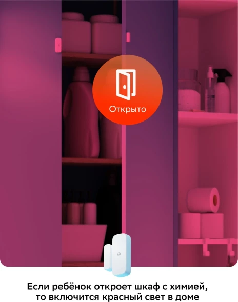 Датчик откр.двери/окна Sber SBDV-00030 белый