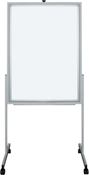Флипчарт Silwerhof DAILY лак 70x100см на роликах белый вращающаяся
