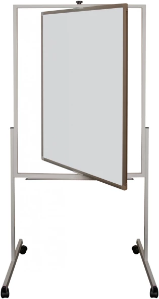 Флипчарт Silwerhof DAILY лак 70x100см на роликах белый вращающаяся