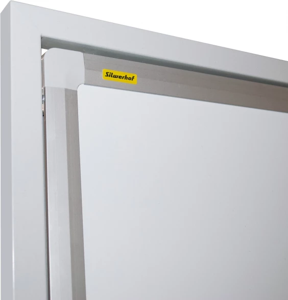 Флипчарт Silwerhof DAILY лак 70x100см на роликах белый вращающаяся