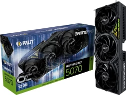 Видеокарта Palit PCI-E RTX5070 GAMINGPRO OC NVIDIA GeForce RTX 5070 12Gb 192bit GDDR7 2325/28000 HDMIx1 DPx3 HDCP Ret