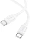 Кабель Hoco X115 52001 USB-C-USB-C 1.2м белый
