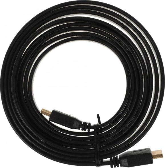 Кабель аудио-видео Buro BU-HDMI-FLAT-v1.4-3m HDMI (m)/HDMI (m) 3м. черный