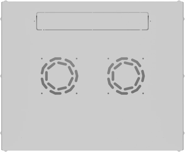 Шкаф коммутационный NTSS Lime (NTSS-WL6U5545GS) настенный 6U 550x450мм пер.дв.стекл несъемн.бок.пан. 30кг серый 370мм 9.6кг 110град. 370мм IP20 укомплектованный
