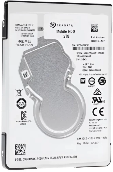 Жесткий диск Seagate SATA-III 2TB ST2000LM007 Notebook Mobile 4KN (5400rpm) 128Mb 2.5&amp;quot;