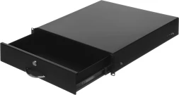 Ящик выдвижной для документации ЦМО ТСВ-Д-2U.450-9005 2U 19&amp;quot; 450мм черный (упак.:1шт)
