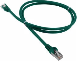 Патч-корд Lanmaster LAN-PC45/S5E-10-GN FTP RJ-45 вил.-вилка RJ-45 кат.5E 10м зеленый LSZH