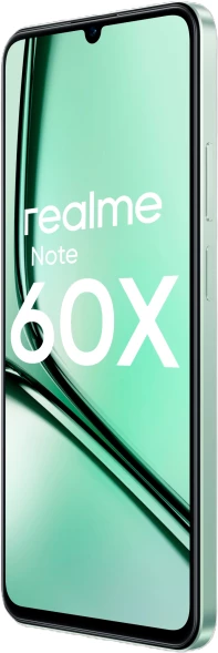 Смартфон Realme RMX3938 Note 60х 128Gb 4Gb зеленый моноблок 3G 4G 2Sim 6.74&amp;quot; 720x1600 Android 14 8Mpix 802.11 a/b/g/n/ac GPS GSM900/1800 GSM1900 A-GPS microSD max2048Gb